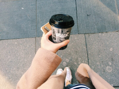 Image of a coffee cup before enjoying Creative Writing and Freelance Projects